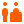 Illustration in orange color of two people, one standing talking to another person behind a counter.