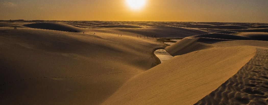 Dunas de areias em Lençóis