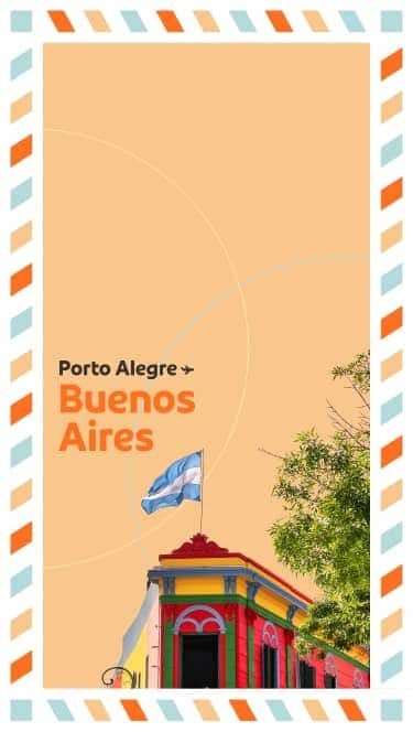 De Porto Alegre para Buenos Aires