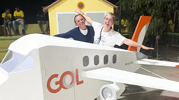 Instituto GOL celebra mais de uma década de parceria com a Amigos do Bem com visita ao projeto no sertão