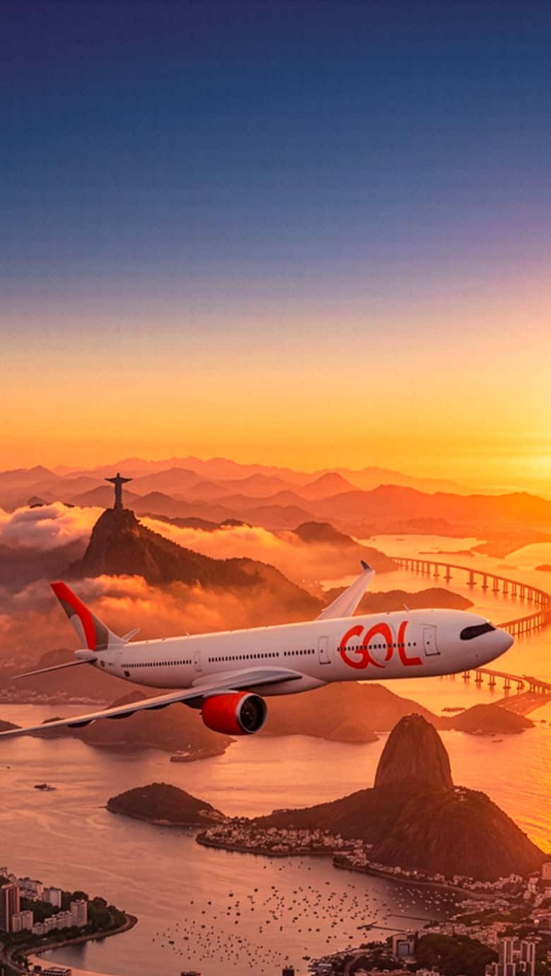 avião gol