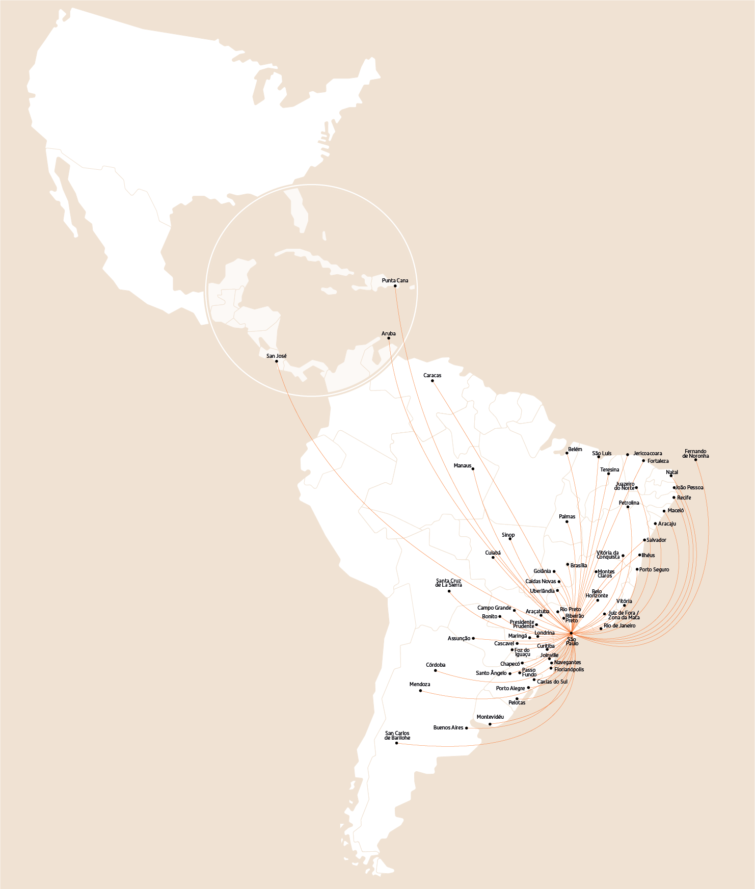 Mapa São Paulo