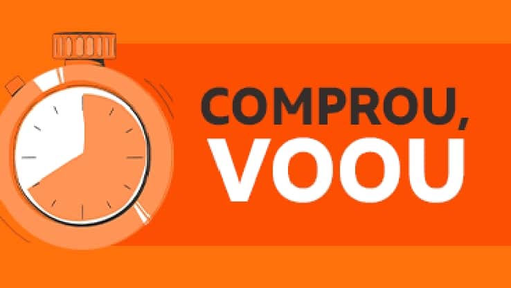 Comprou voou