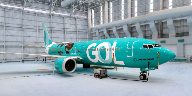 GOL  Conheça o novo avião da GOL 