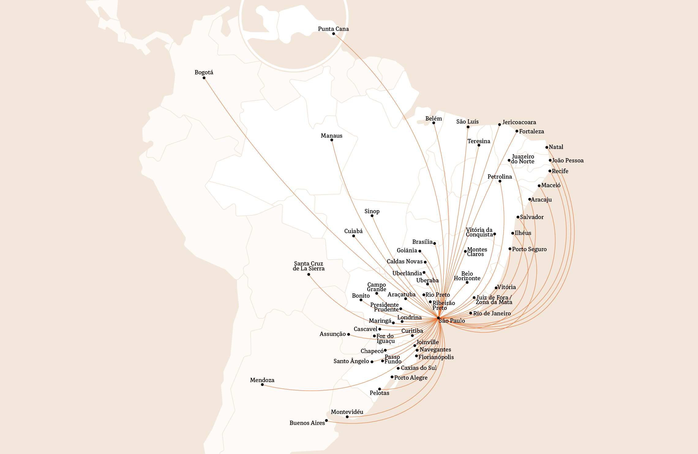 Mapa São Paulo