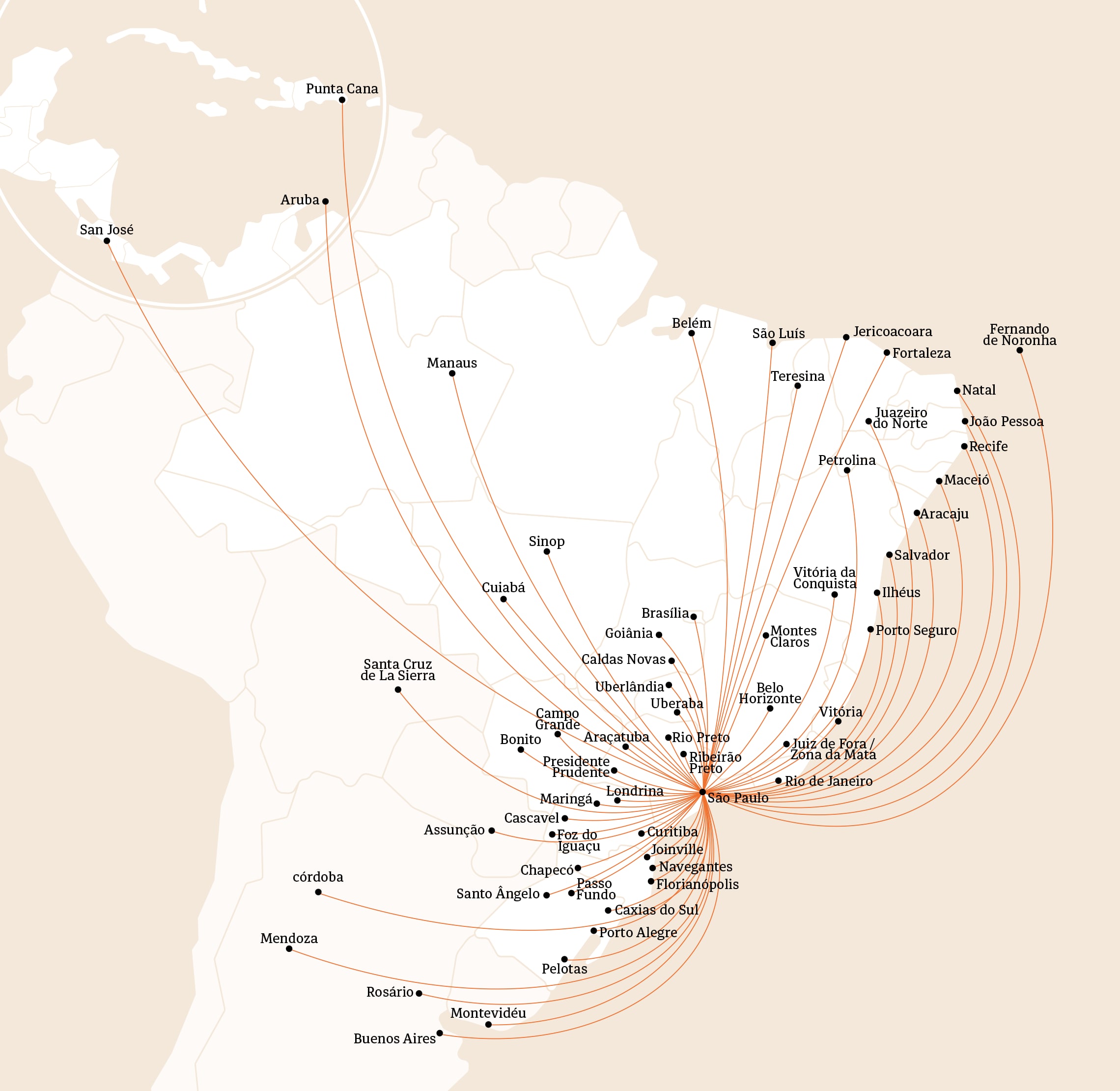 Mapa Sao Paulo