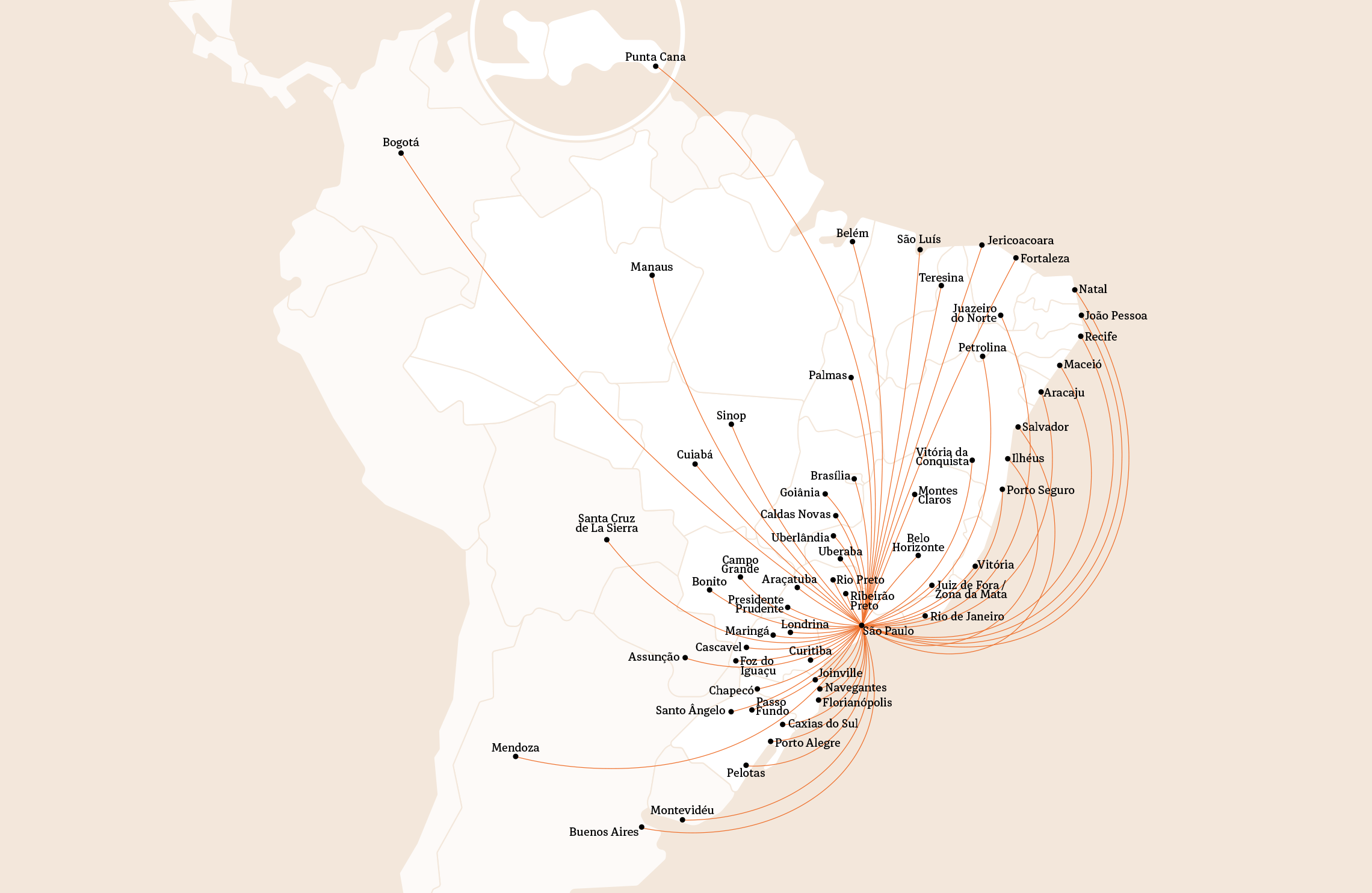 Mapa São Paulo