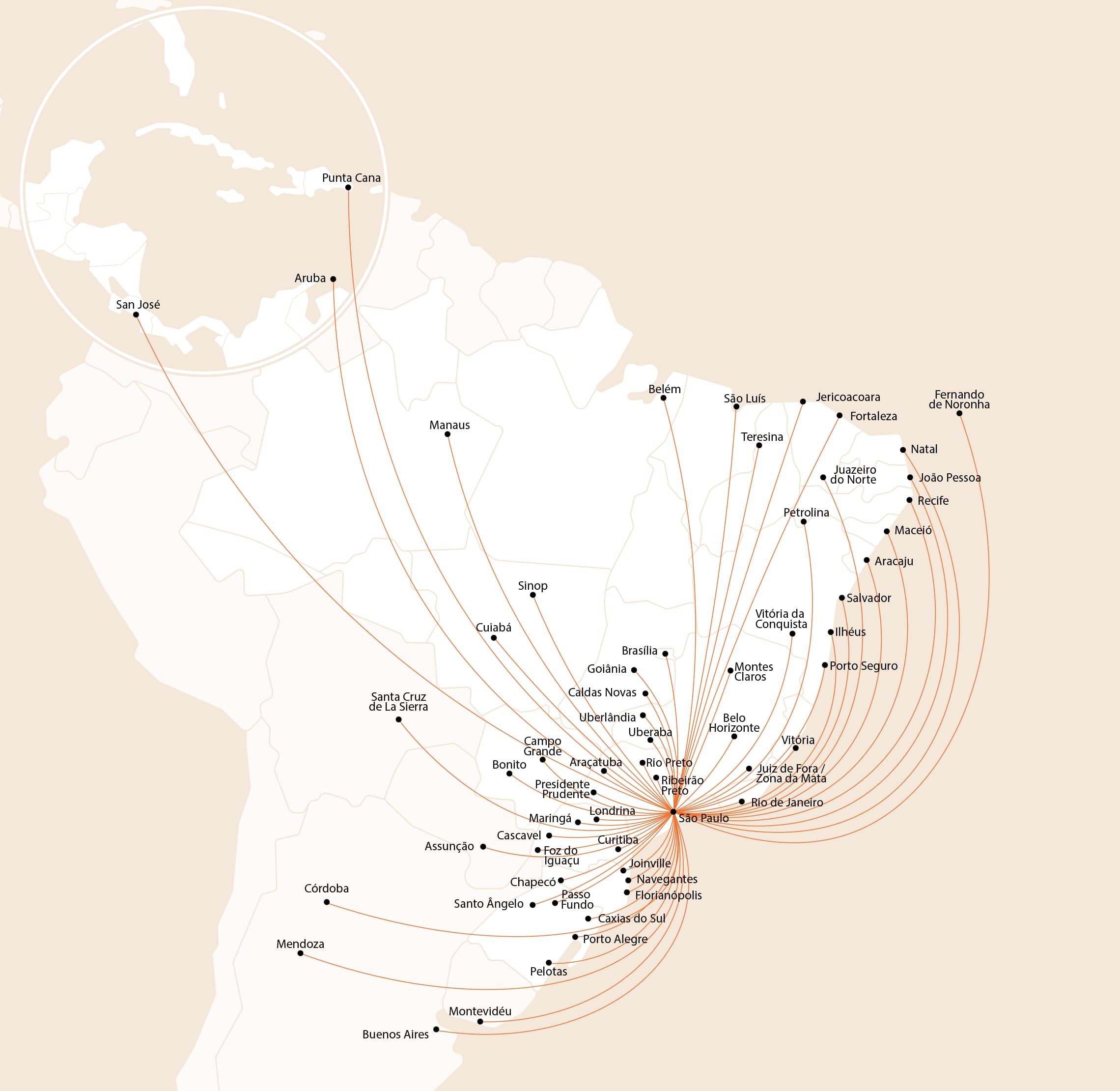 Mapa Sao Paulo