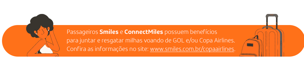 Passageiros Smiles e ConnectMiles possuem benefícios