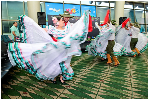 Dança típica da Costa Rica