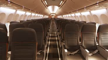 Interior of the Gol Aircraft