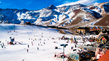 Estação de esqui em Las Leñas, Mendoza