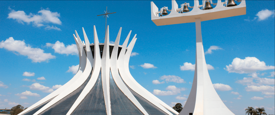 Image of a church on Brasilia